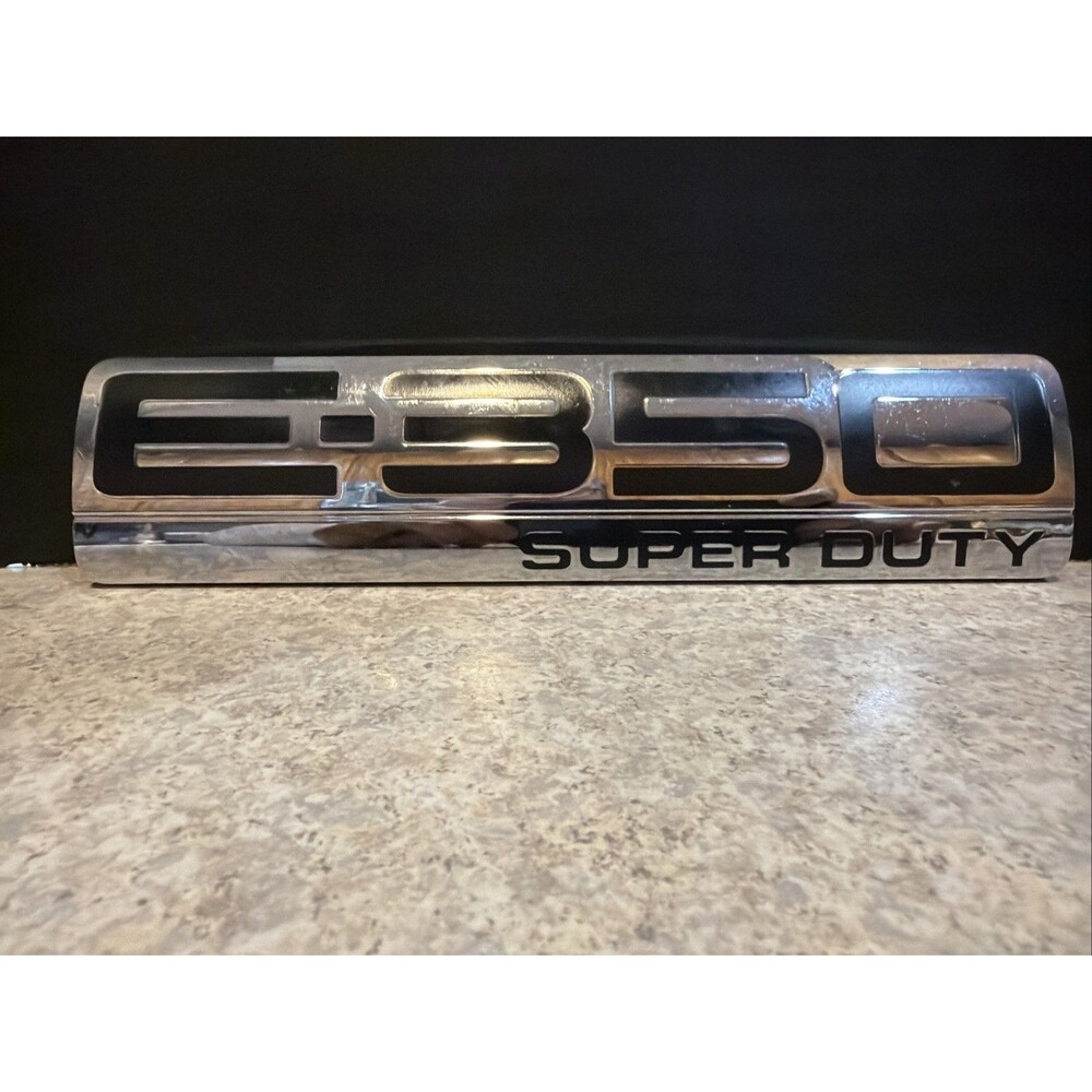 2008-2014 Ford E-350 Superduty Van Rear Door Emblem OEM E-Series